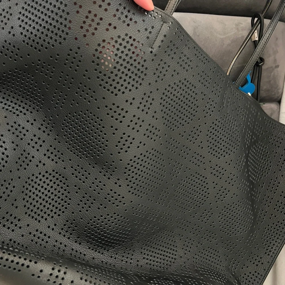 DIOR Perforated Cannage Large Shopping Tote - Picture 7 of 16